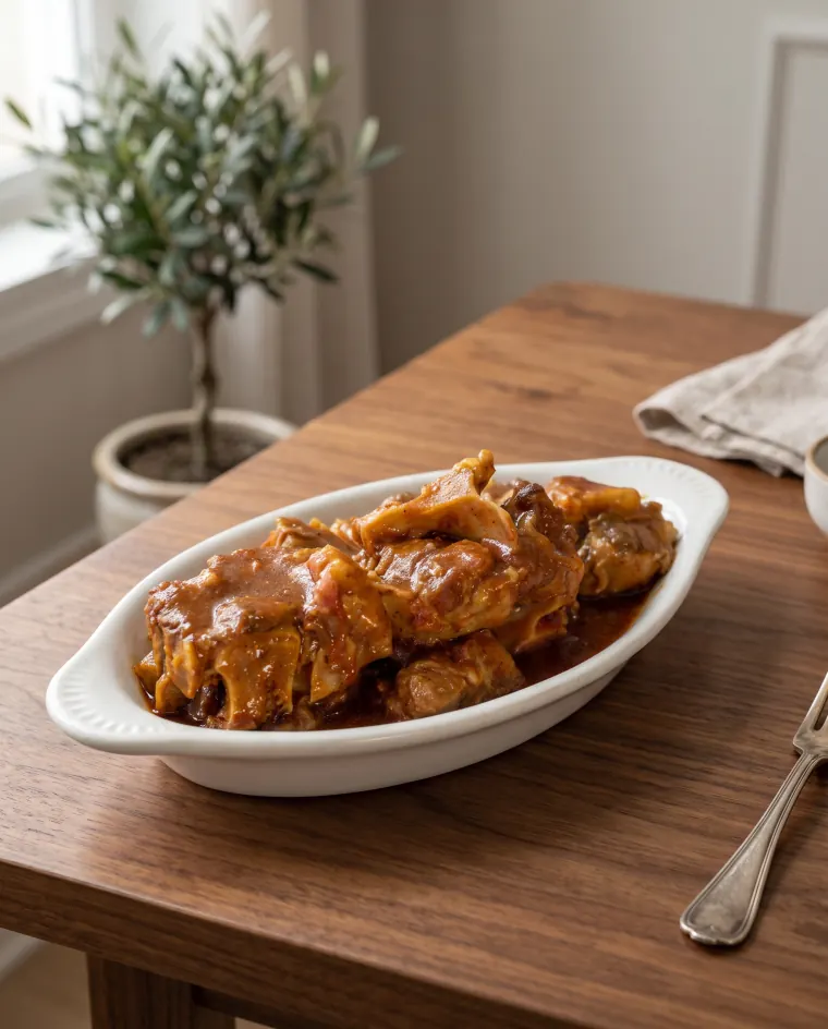 Oxtail stew